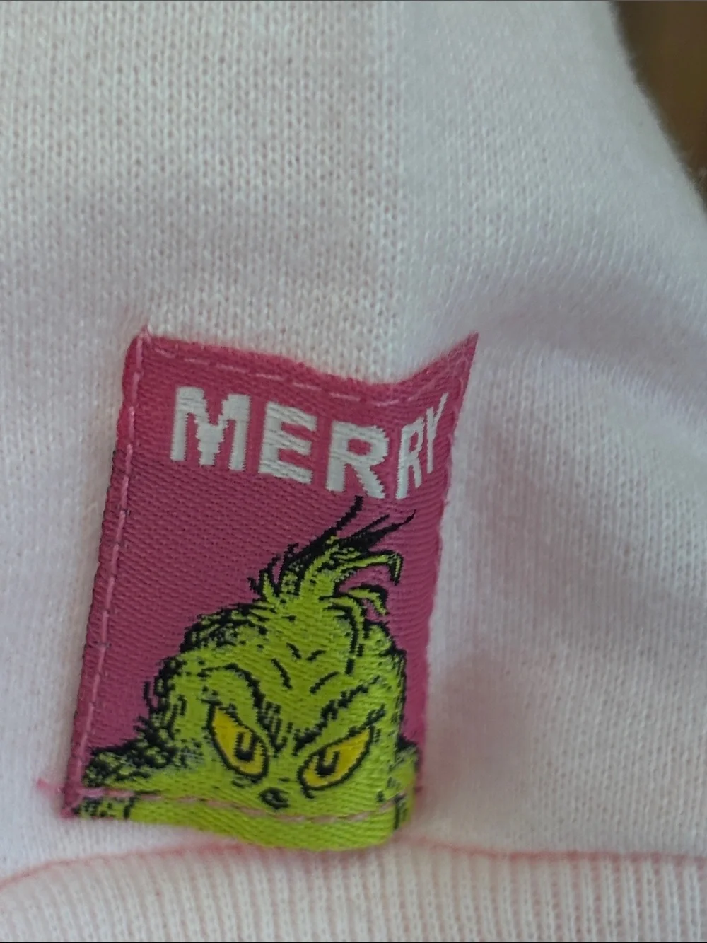 Pink Grinch Graphic One-Piece Bodysuit
